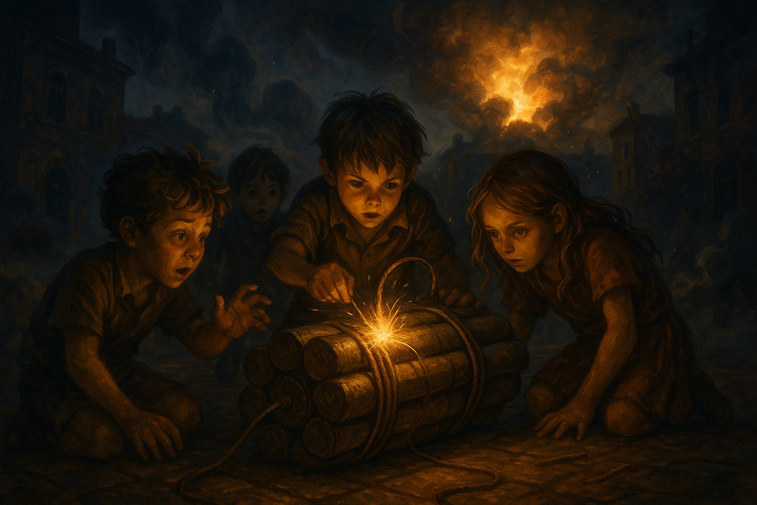 Los niños son inquietos 2